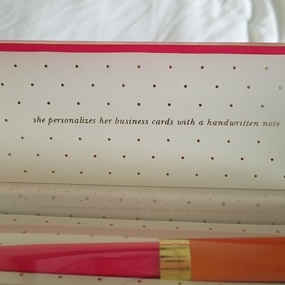 KATE SPADE Handwritten Note Ball Point Pen - Picture 2 of 7